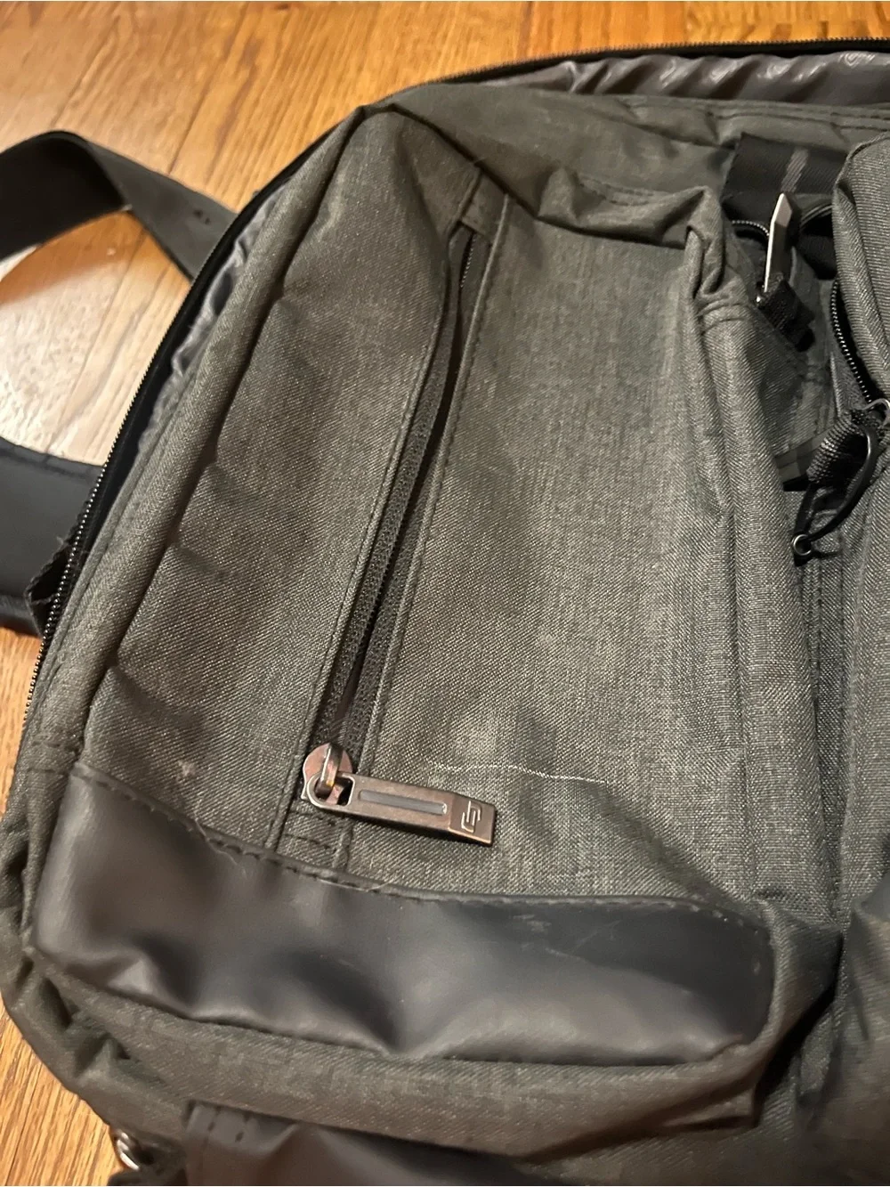 Solo New York Laptop Padded Bag Convertible - Backpack Or Messenger Bag 18x13